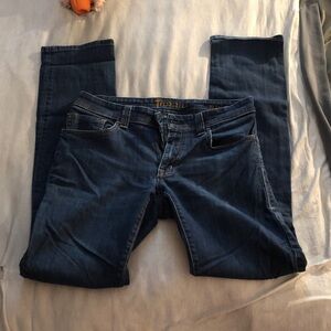 Fidelity Dark Blue Straight Jeans for Men